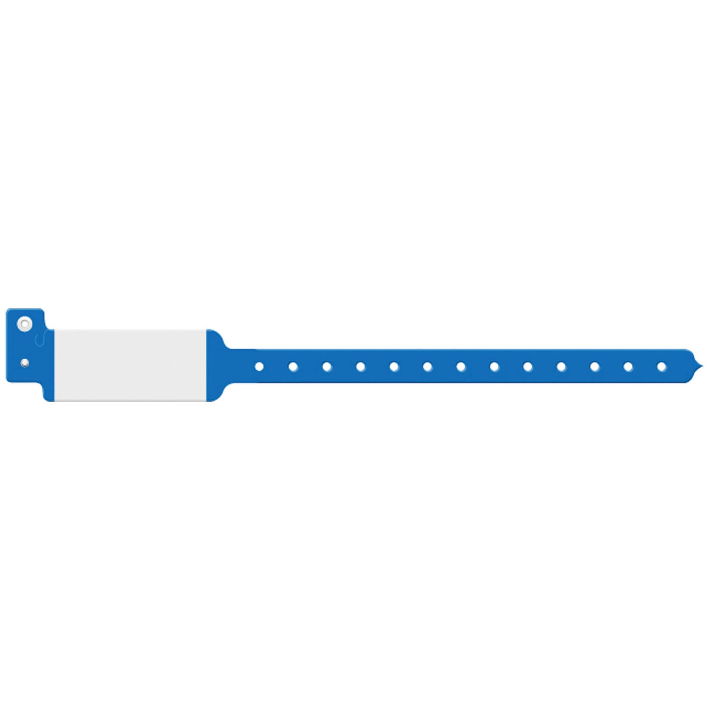 Wristband, Adult/ Pediatric, Imprinter Tri-Laminate, Custom Printed, Blue, 500/bx