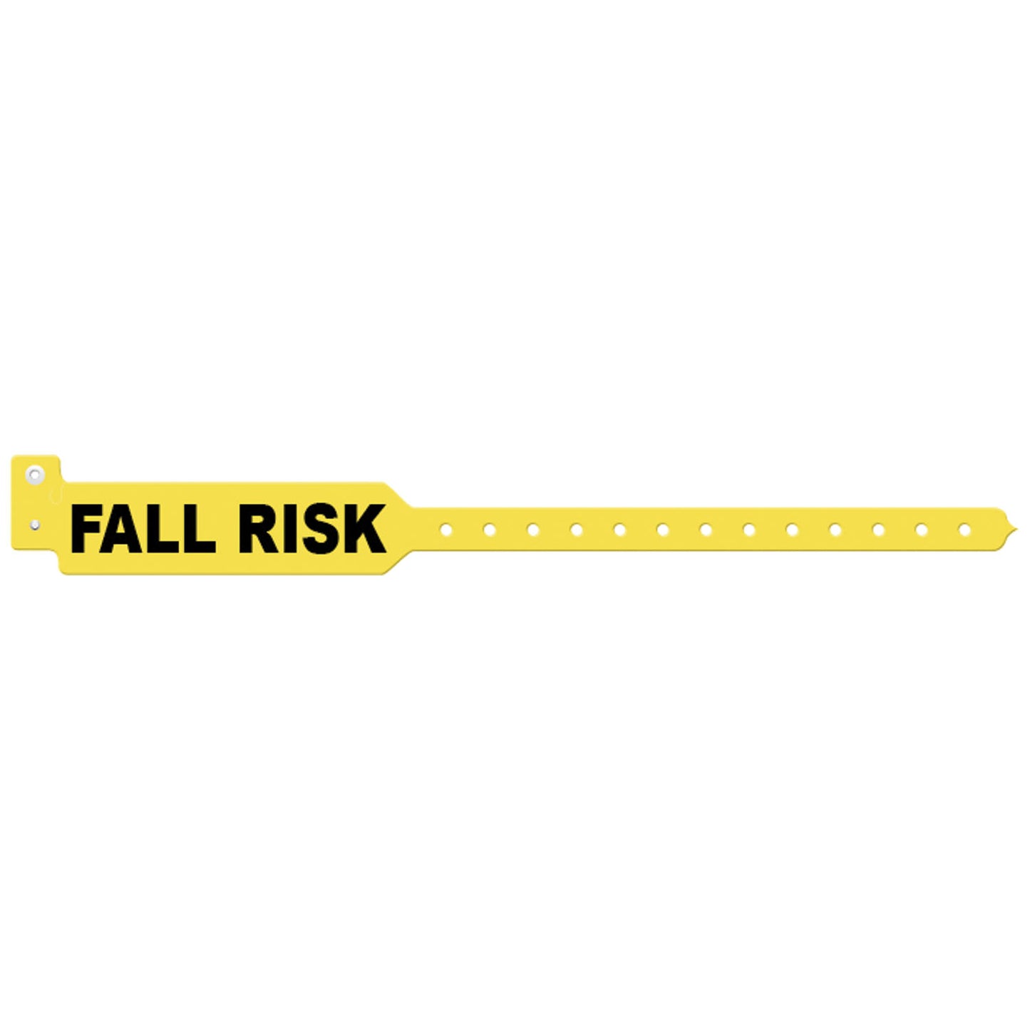 Wristband, Adult, Tri-Laminate, Fall Risk, Yellow, 500/bx