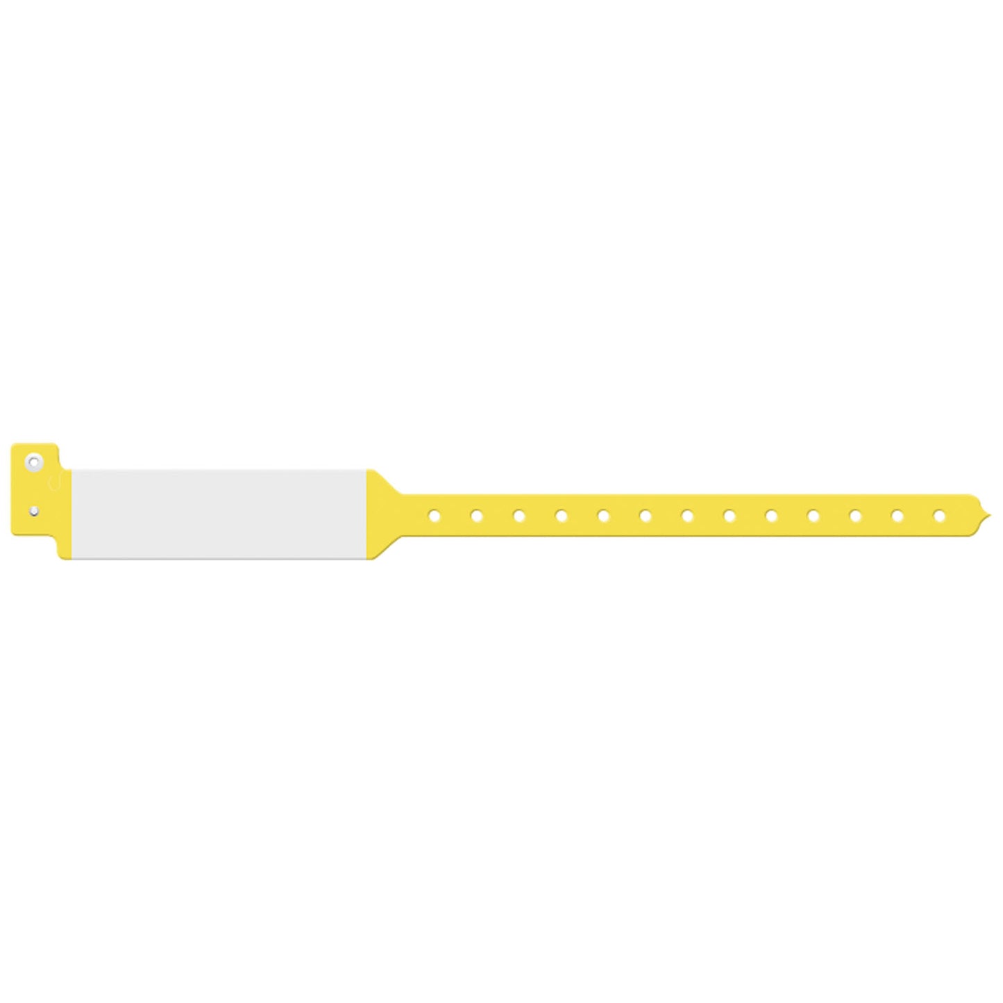 Wristband, Adult, Imprinter Tri-Laminate, Yellow, 500/bx