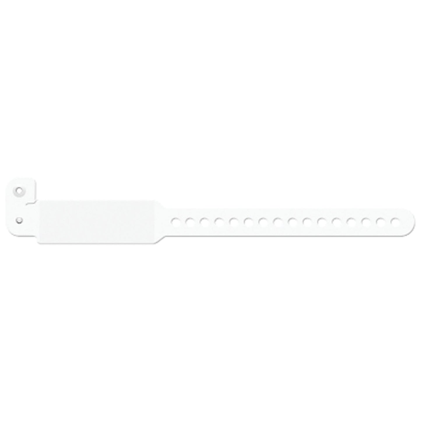 Wristband, Infant, Imprinter Tri-Laminate, Custom Printed, White, 250/bx