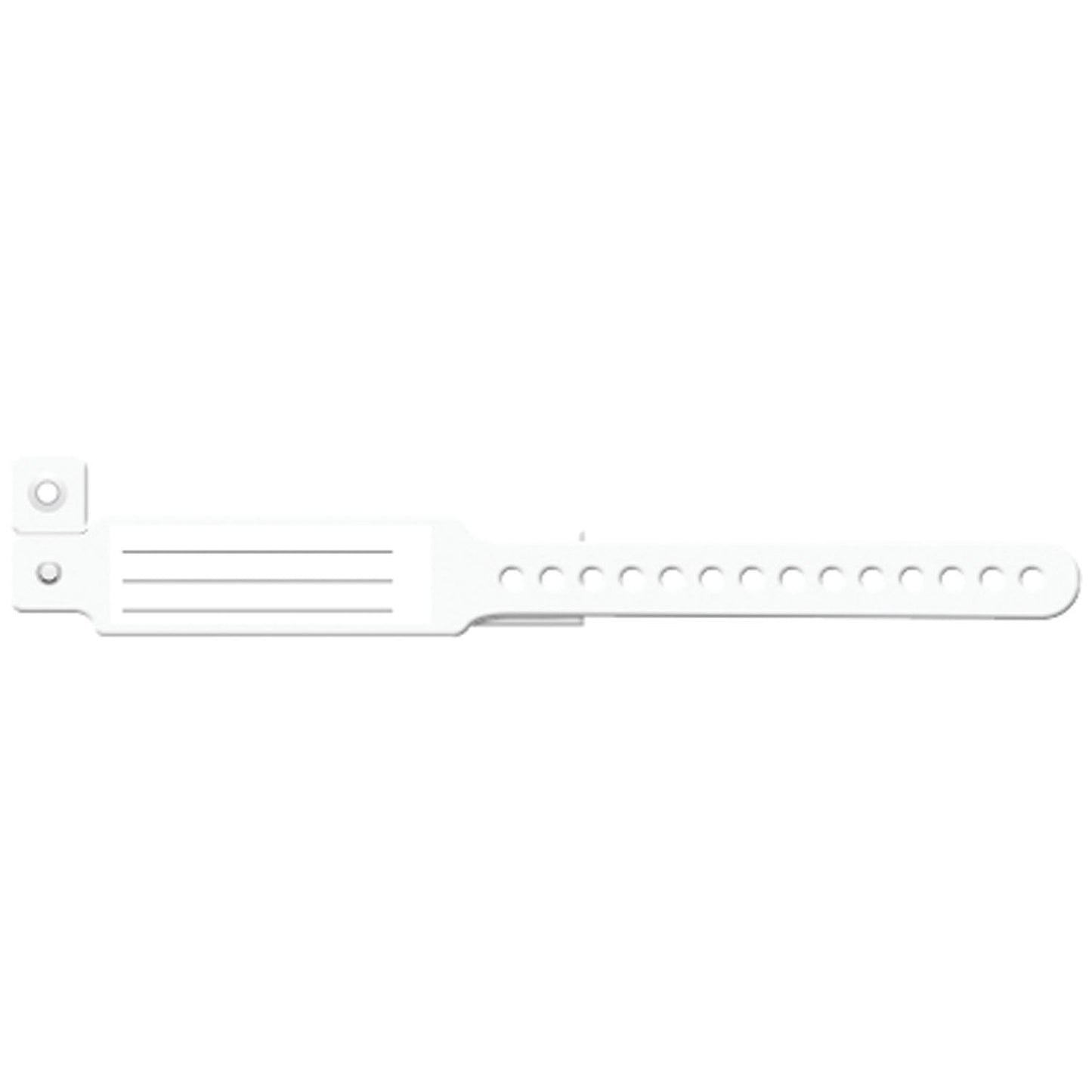 Wristband, Infant, Insert Vinyl, White, 250/bx