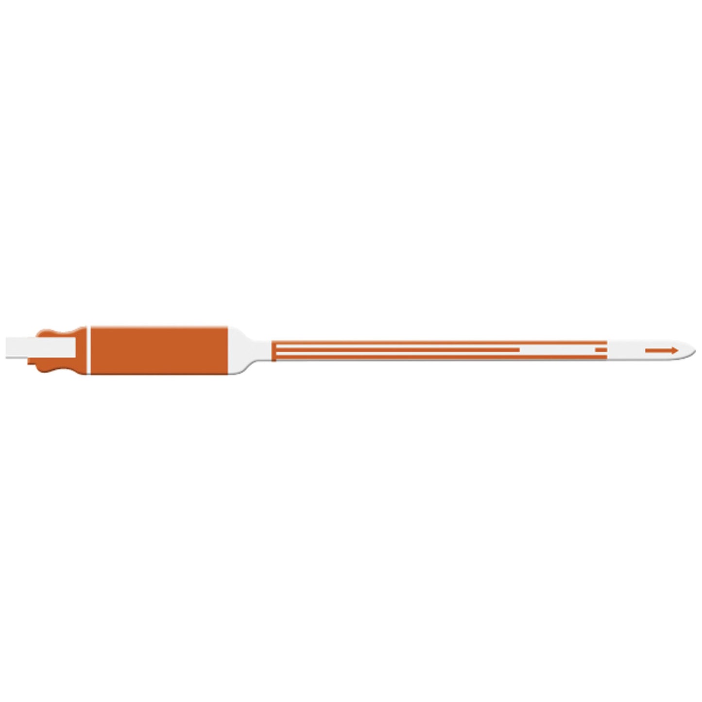 Wristband, Adult/ Pediatric, Write-On, Self Adhesion, Orange, 250/bx