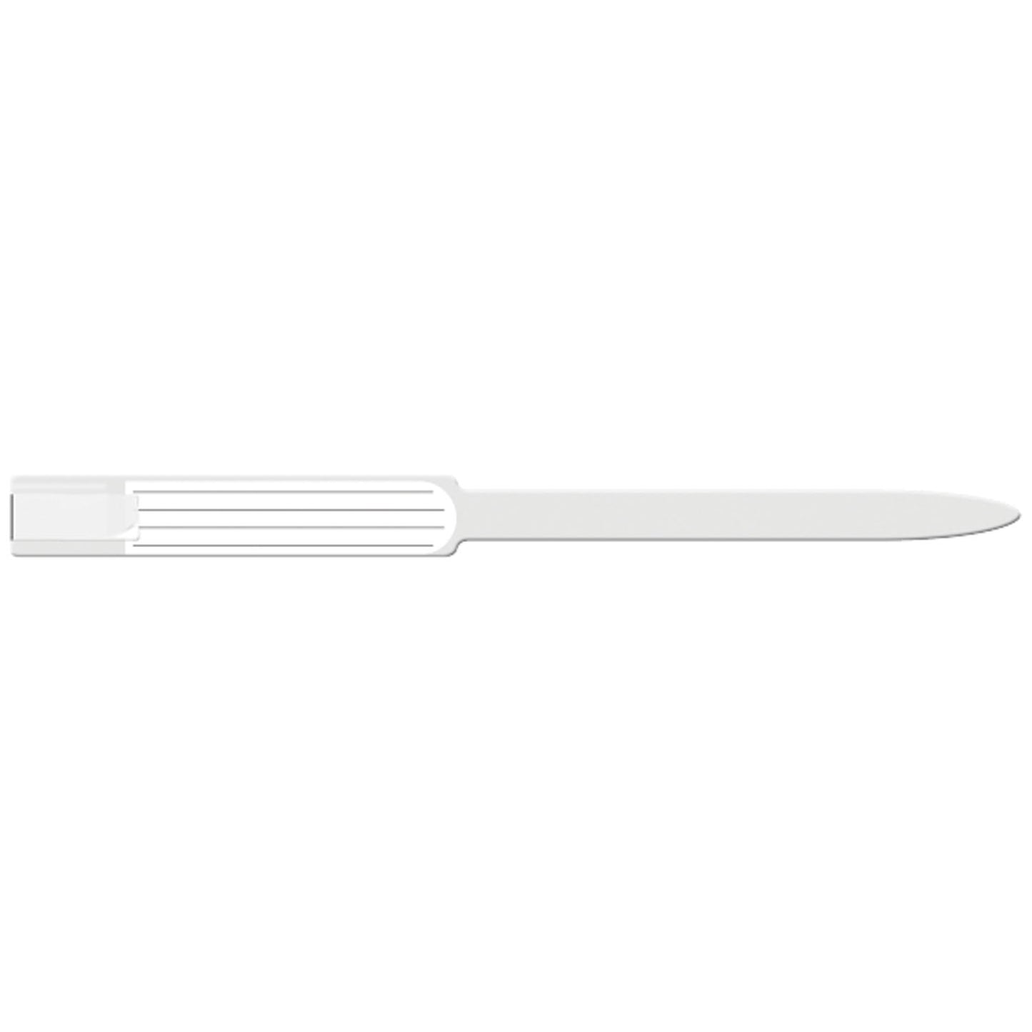 Wristband, Adult, Insert, Self Adhesion, Soft Vinyl, Clear, 250/bx