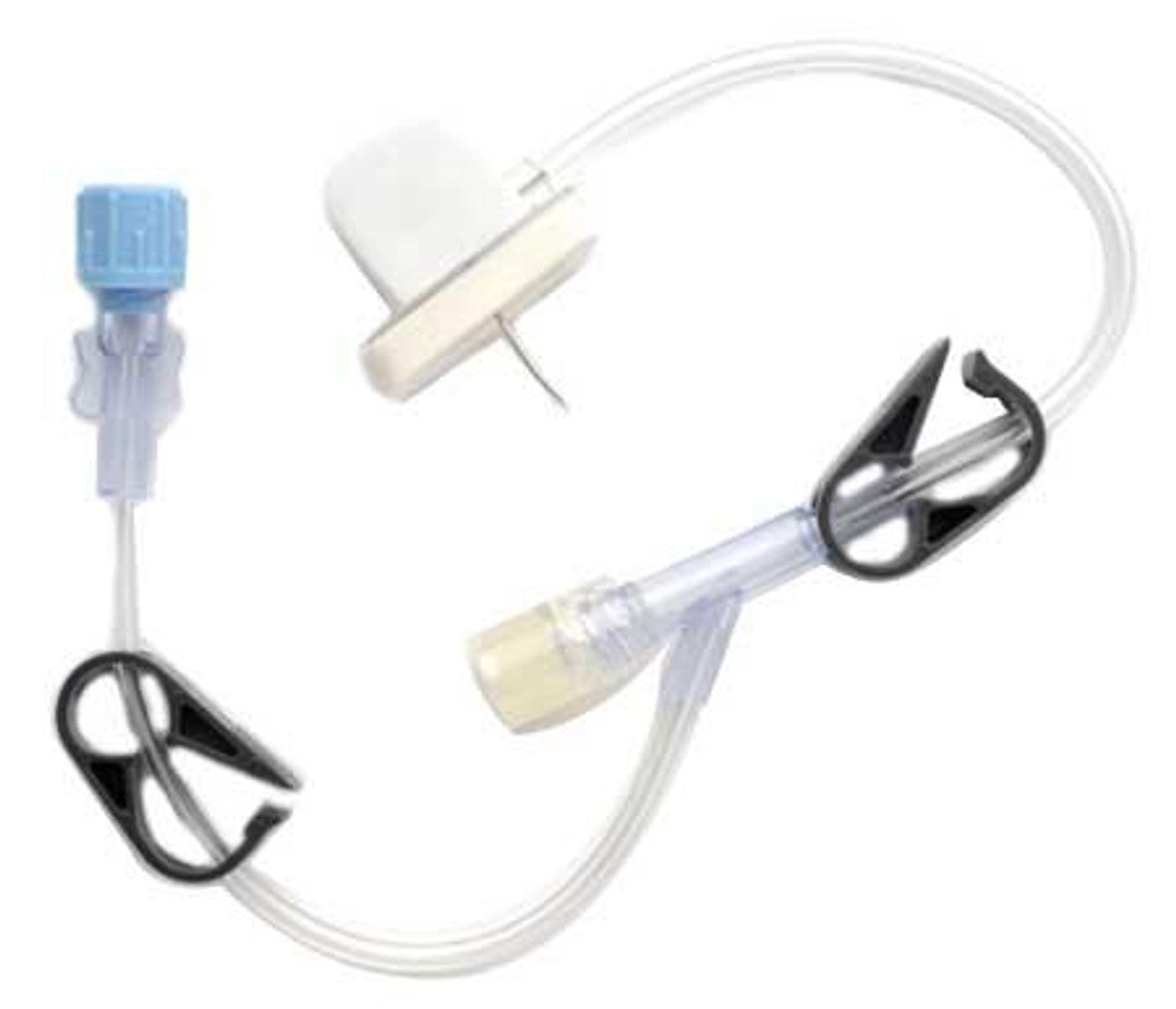 Gripper Needle, 22G x 3/4", with Y Site, 12/bx (US Only)