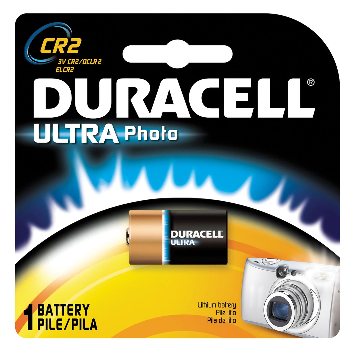 Battery, Lithium, Size DLCR2, 3V, 6/bx, 6 bx/cs (UPC# 66204) (Item is considered HAZMAT and cannot ship via Air or to AK, GU, HI, MP, PR, VI) (Products are not for Private Household Markets; Products cannot be sold on Amazon.com or any other 3rd party site)