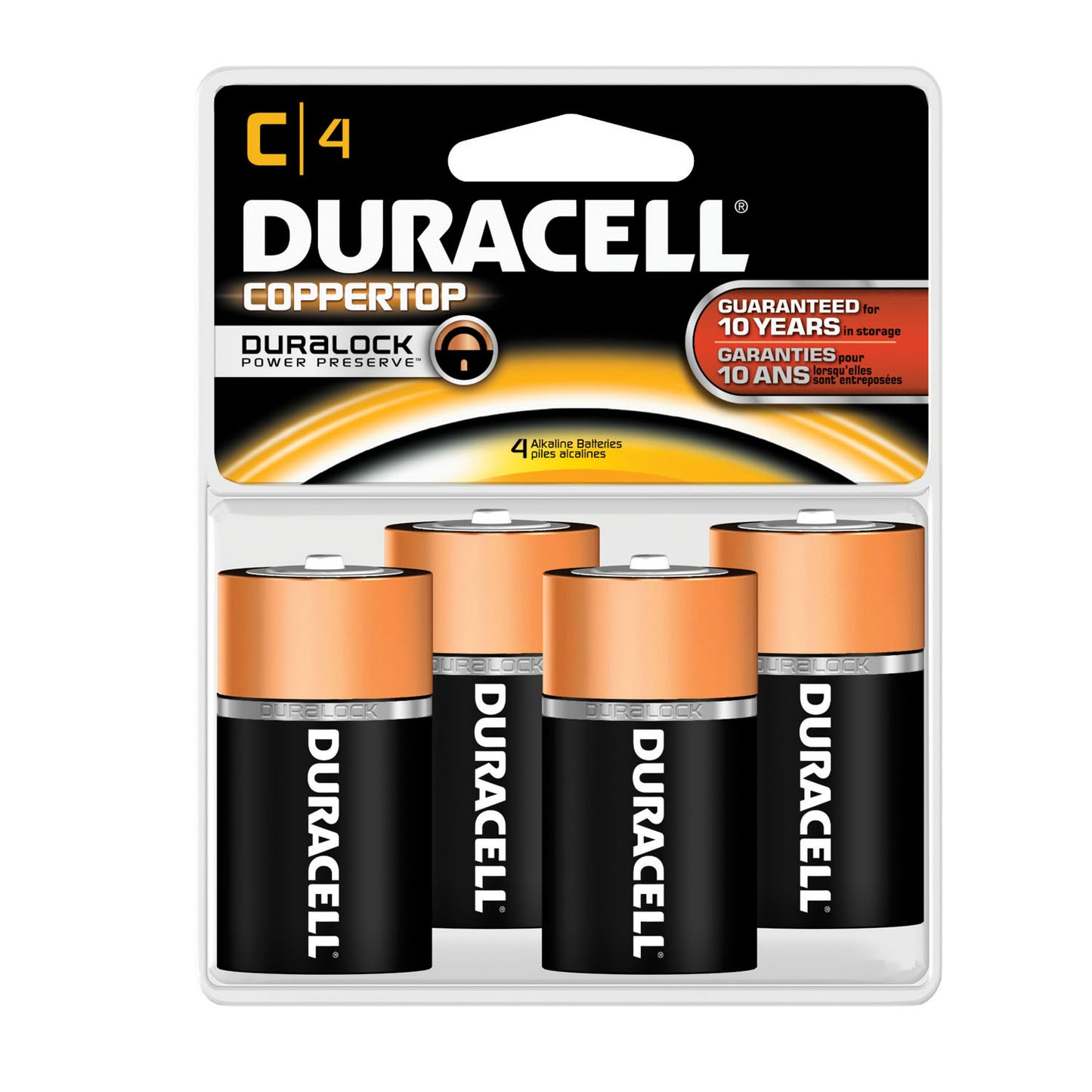 Battery, Alkaline, Size C, 4pk, 18 pk/cs (UPC# 13848) (Products are not for Private Household Markets; Products cannot be sold on Amazon.com or any other 3rd party site)