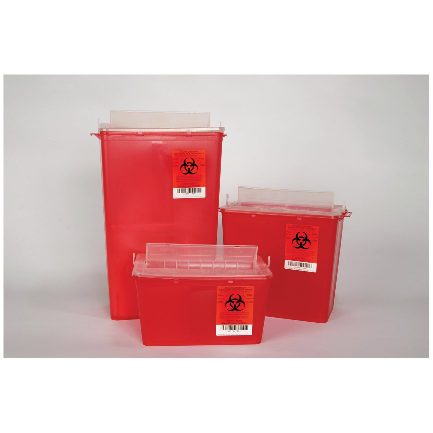 Horizontal Entry Container, 8 Qt Red, 20/cs (24 cs/plt) (Item is on allocation. Supplie may be limited or there may be longer than normal lead times)