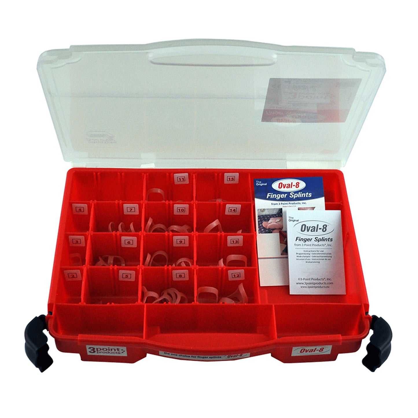Oval-8 Kit Includes: 44 Splints in Sizes 2 to 15 (080766) (Not to be sold on any third party online store or site, such as Amazon, Walmart, etc)