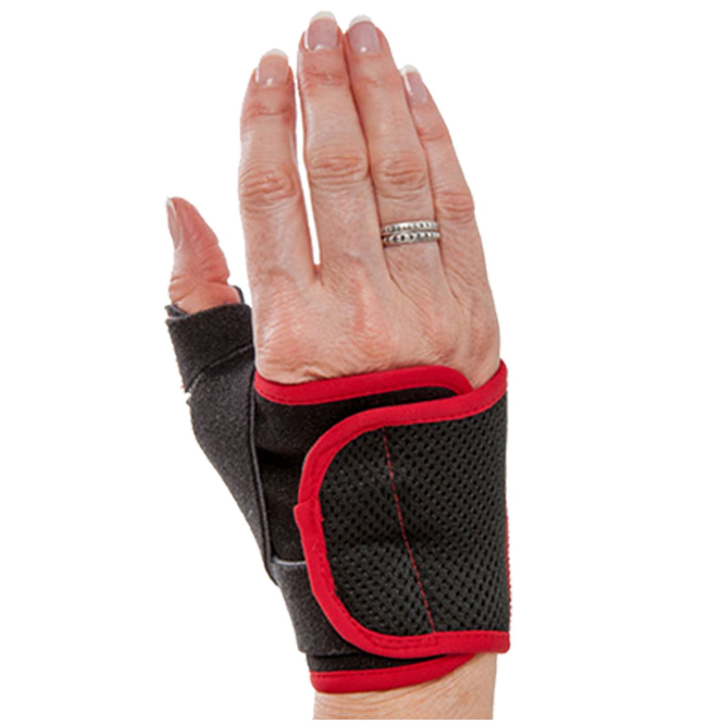Design Line Thumb Splint, Left, Medium, Red Trim, Latex Free (Not to be sold on any third party online store or site, such as Amazon, Walmart, etc)