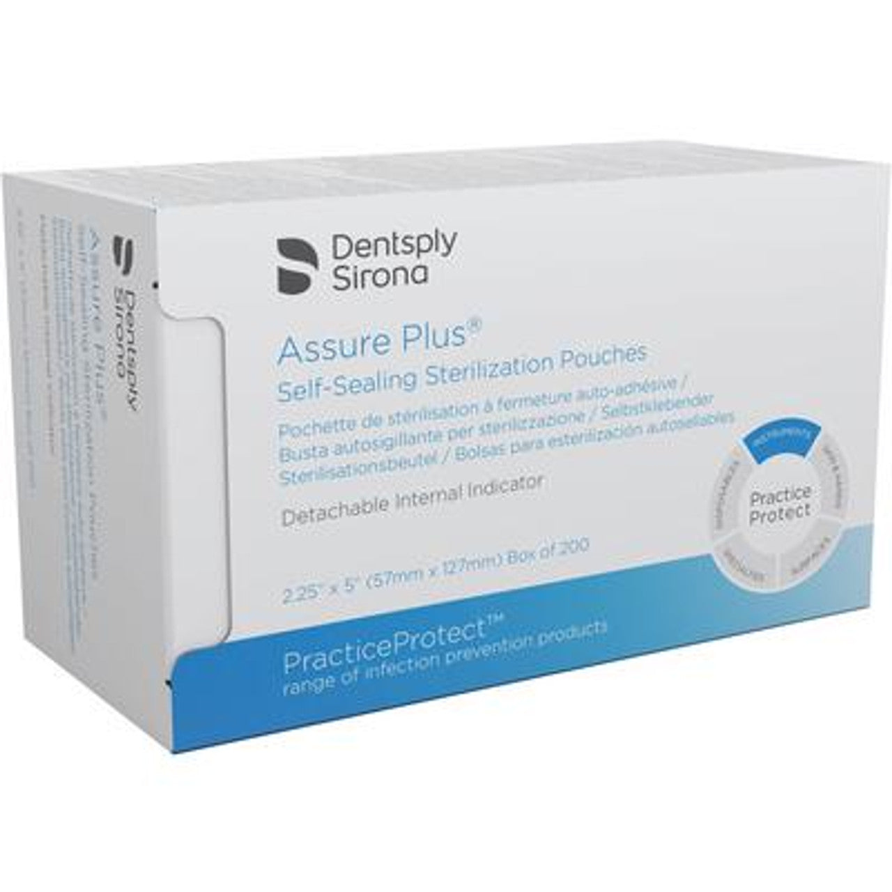Sterilization Pouch, 2_" x 4", 200/bx
