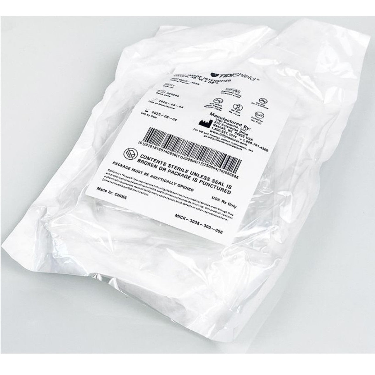 Medi-Inn Band Bag, 30" x 38", Polyethylene, Clear, Sterile, 50/cs