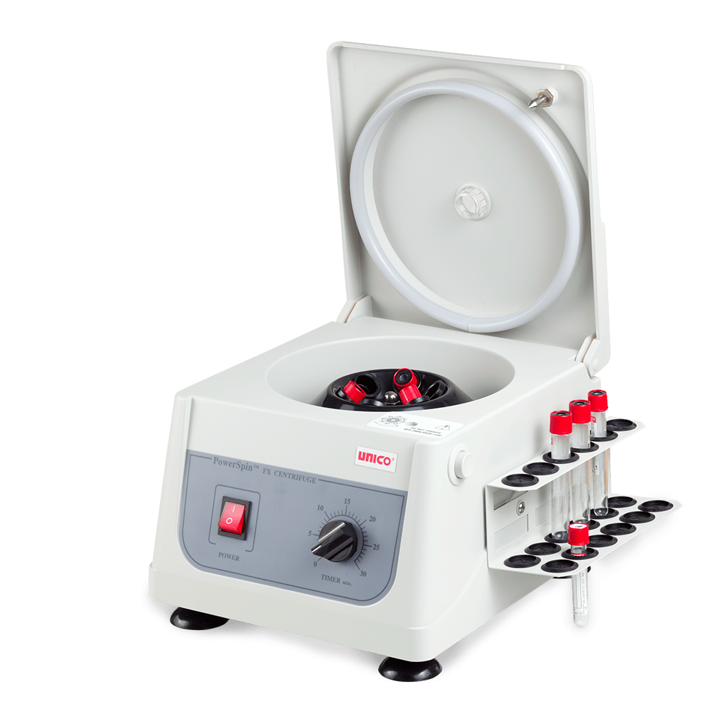 Centrifuge, FX, Fixed Speed 3,400 RPM, 8 Place Rotor, 30 min. Timer, 6 x 10mL Capacity, 18 Place Tube Holdster Rack (US Only) (DROP SHIP ONLY)