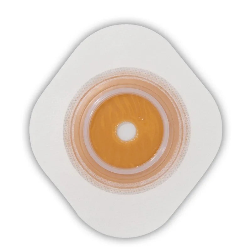 Skin Barrier with Flexible Collar, Cut-to-Fit, Tan, 1 1/4" Flange, 4" x 4", 10/bx (Continental US Only)