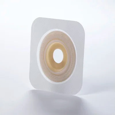 Skin Barrier, Pre-Cut, Tape Collar, White, 1 3/4" Flange, 1/2" Stoma Opening, 10/bx (Continental US Only)
