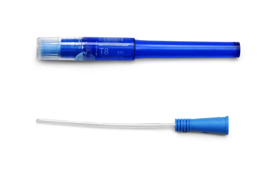 Catheter with Insertion Kit, Female, Single-Use, 6", Straight Tip, 10FR, Sterile, 30/bx, 3 bx/cs (Continental US Only)