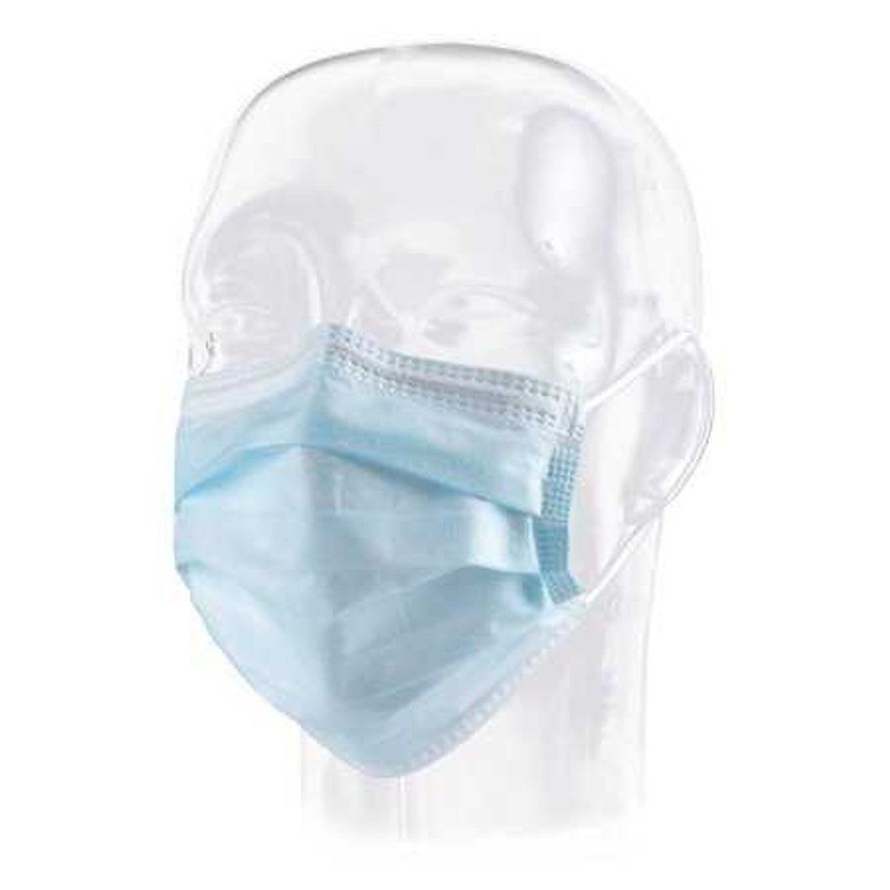 Mask, Procedure, Blue, 50/bx, 10bx/cs