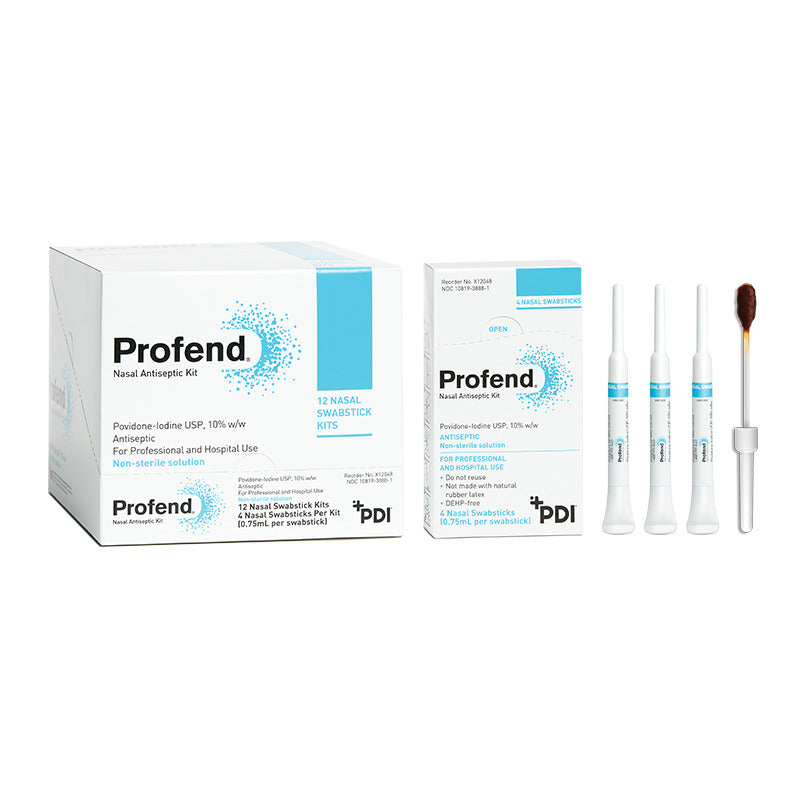 Profend Nasal Swabs, 4 swabs/kt, 12 kt/bx, 4 bx/cs