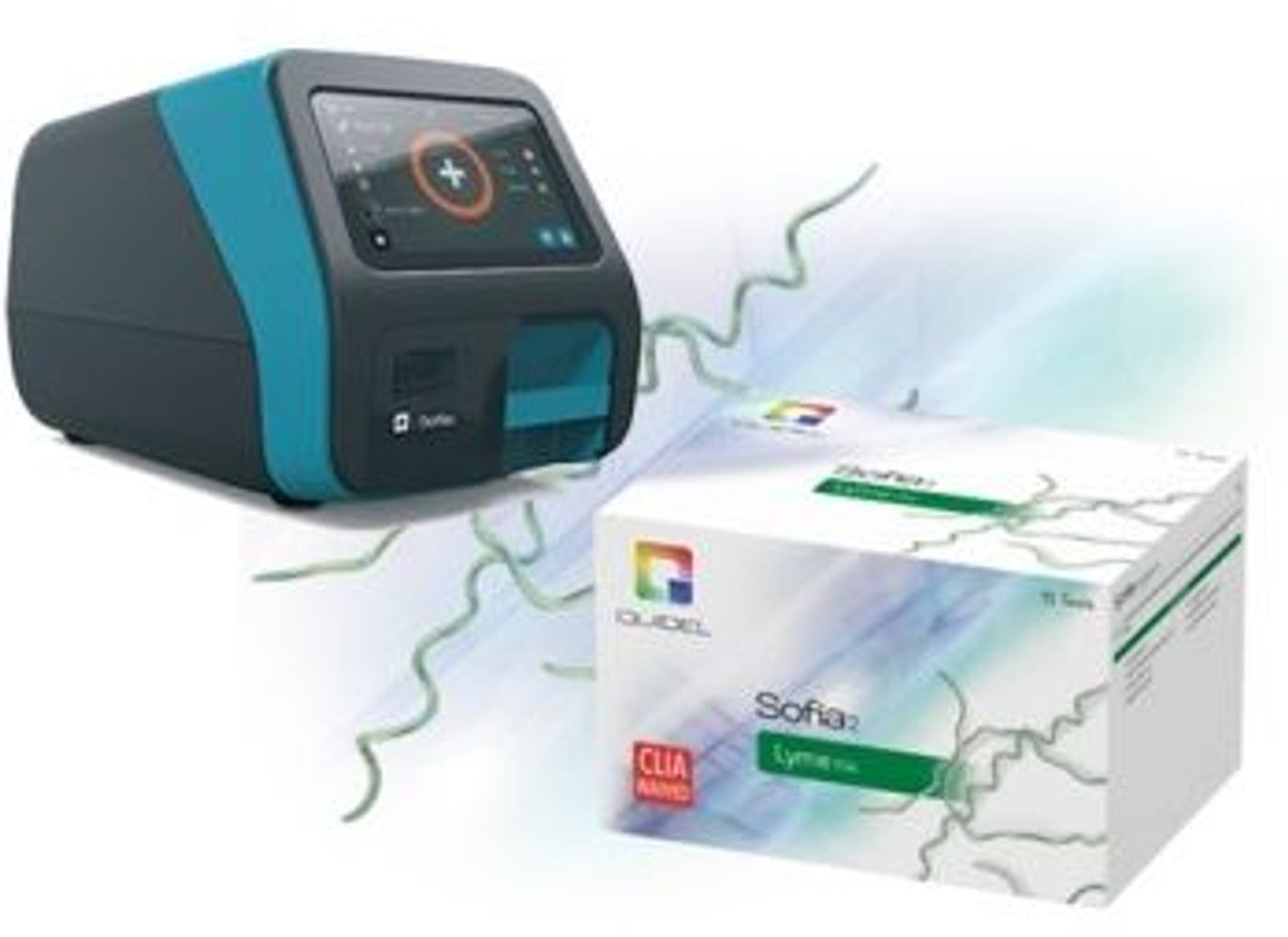 Lyme tests, Sofia 2, 1 Analyzer, 1 Kit, Starter Bundle, 15 Test/kt (Continental US Only - including Alaska & Hawaii) (DROP SHIP ONLY)