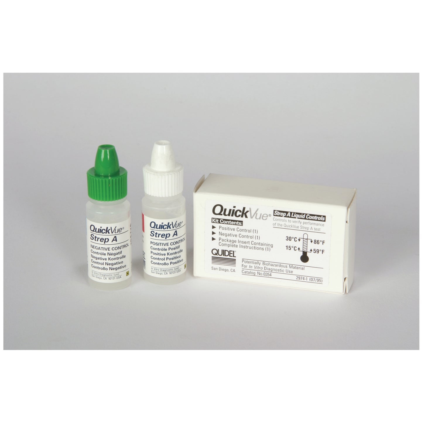 Strep A Liquid Controls
