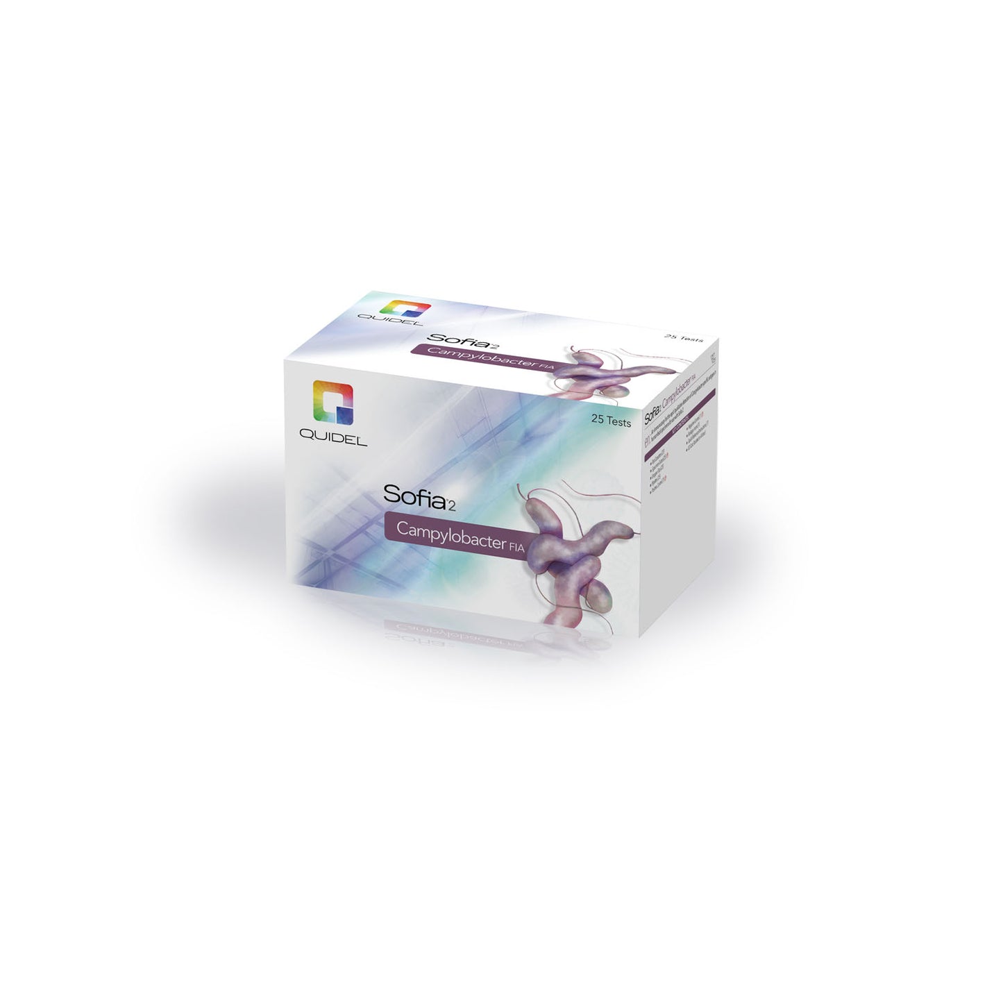 Sofia 2 Campylobacter FIA Test, 25/kit (Continental US Only - including Alaska & Hawaii)