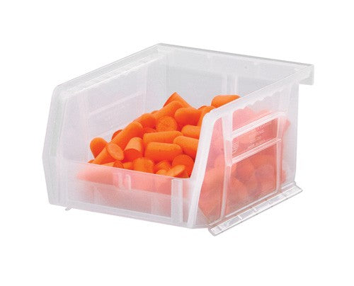 Bin, 5 3/8"L x 4 1/8"W x 3"H, Clear, 24/ctn (DROP SHIP ONLY)