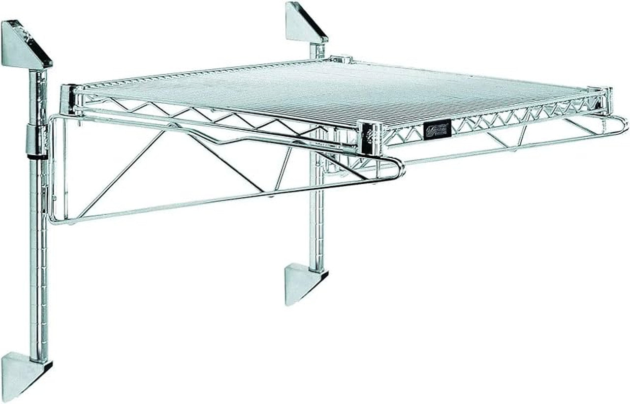 Cantilever, 36" x 34", Chrome, with (2) 203612BC Baskets (DROP SHIP ONLY)