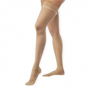Compression Stocking, Thigh High, 30-40 mmHG, Closed Toe, Suntan, X-Large (Continental US Only)