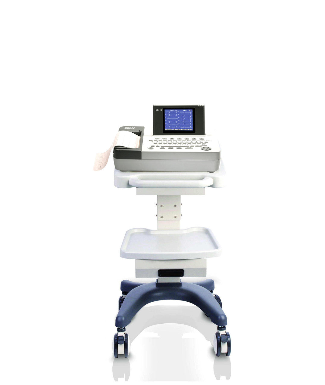 ECG Machine, SE-18, ECG 15-lead Configuration, Support 9/12/15-lead ECG test, 15 " LCD Color Touch Screen, Built in Wi-Fi (DROP SHIP ONLY)(Not Available For Sale into Canada)