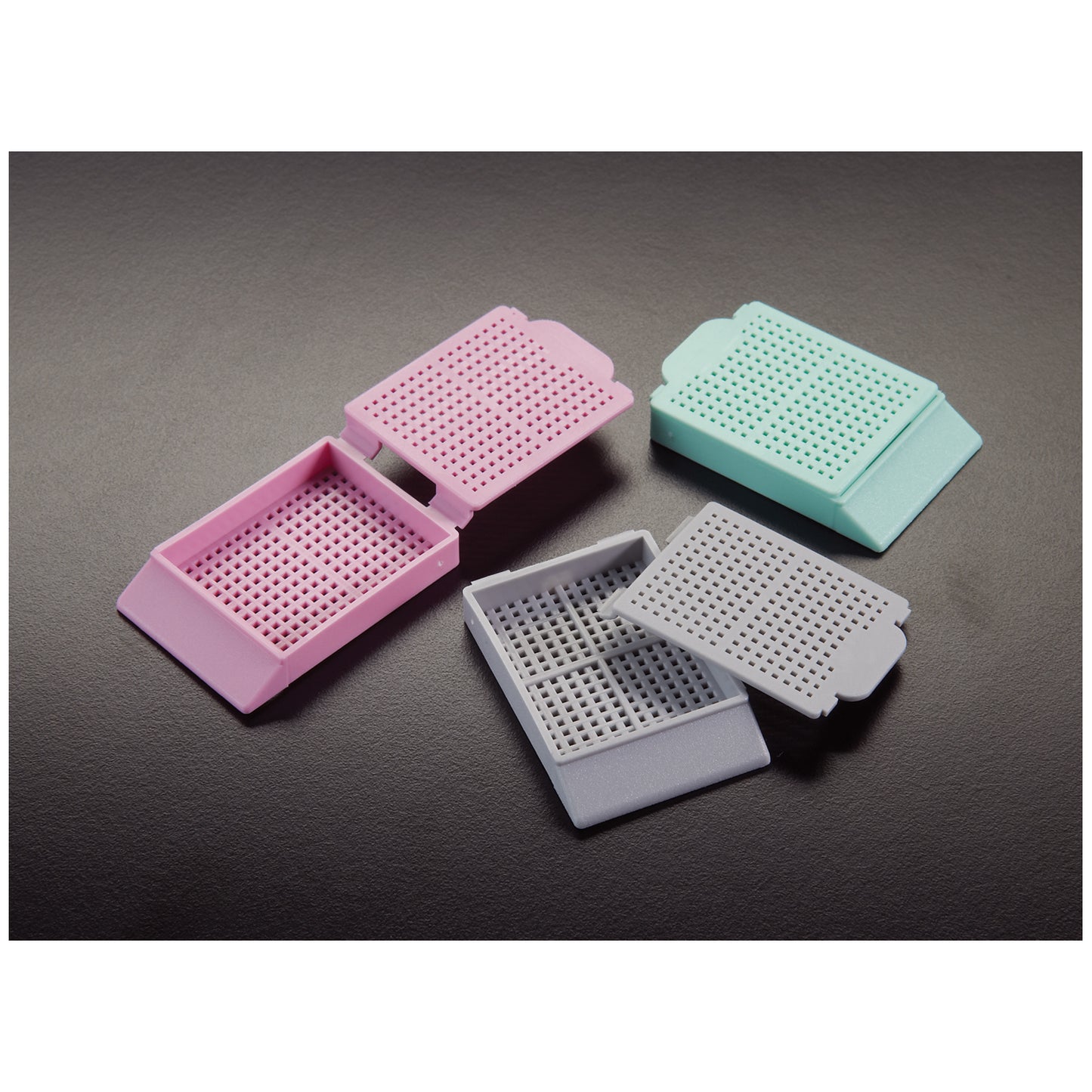 Biopsy Cassette, Grey, 500/bx, 3 bx/cs