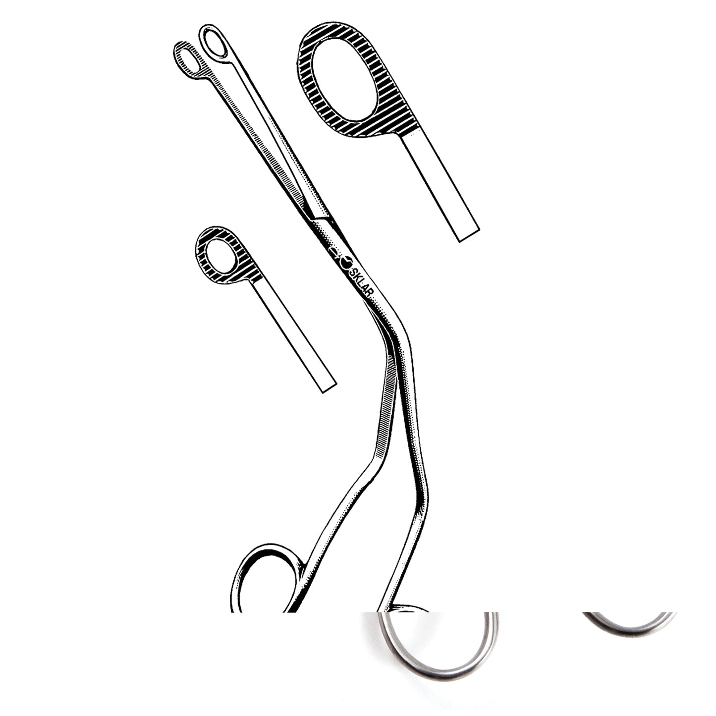 Magill Catheter Forceps, Adult, 10" (DROP SHIP ONLY)