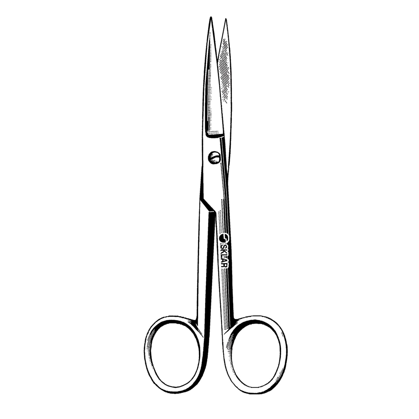Operating Scissor, Straight, Sharp/Sharp, 5.5" (DROP SHIP ONLY)