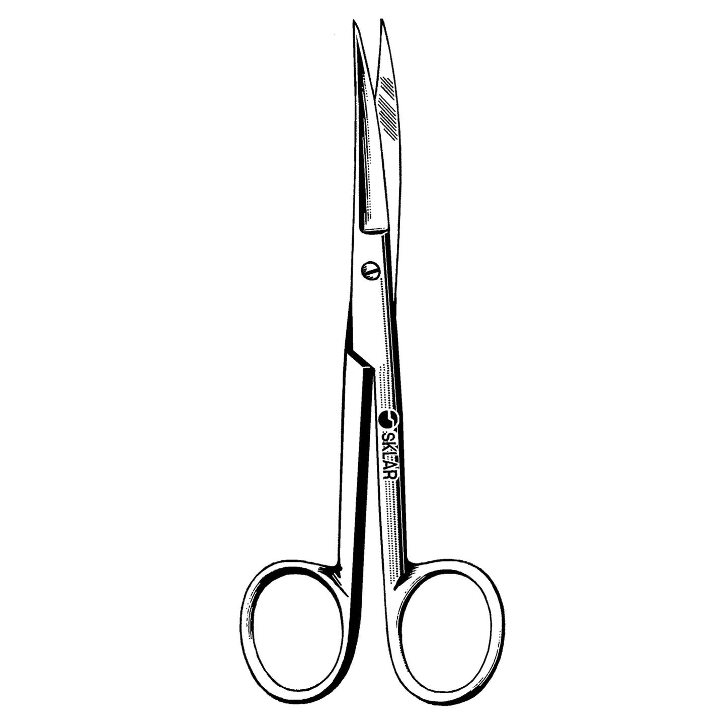Operating Scissor, Curved, Sharp/Sharp, 5.5" (DROP SHIP ONLY)