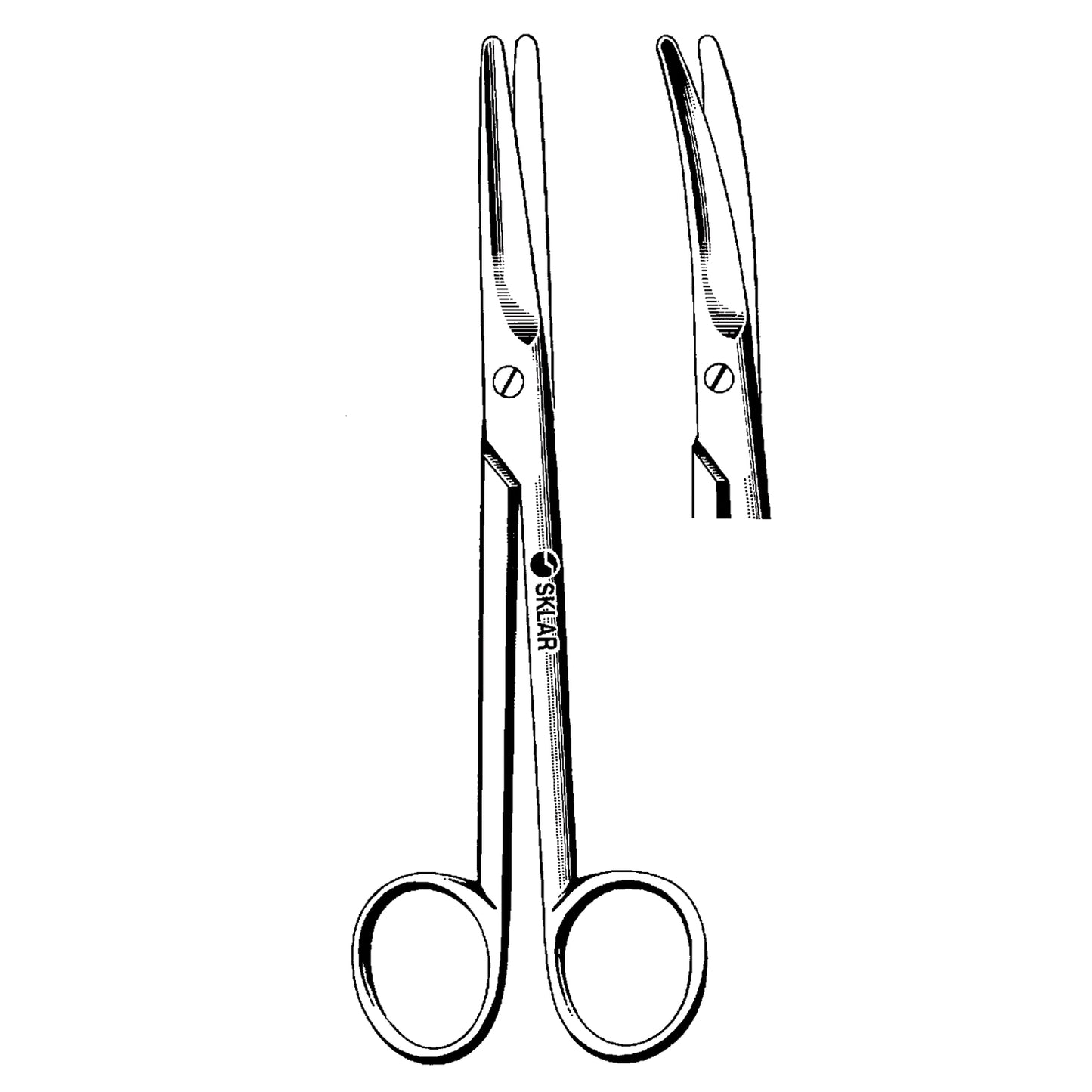 Mayo Dissecting Scissor, Straight, 5.5" (DROP SHIP ONLY)