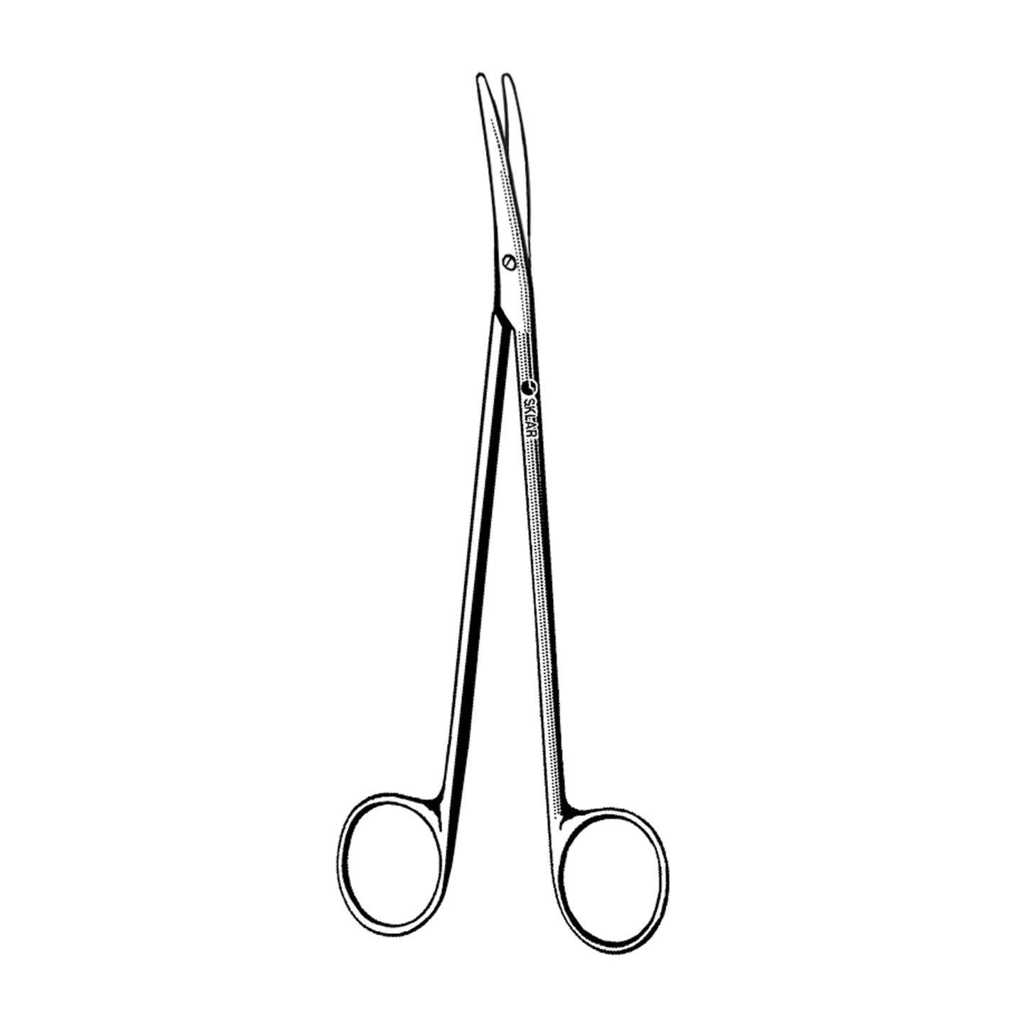 Metzenbaum Dissecting Scissors, Curved, 7" (DROP SHIP ONLY)