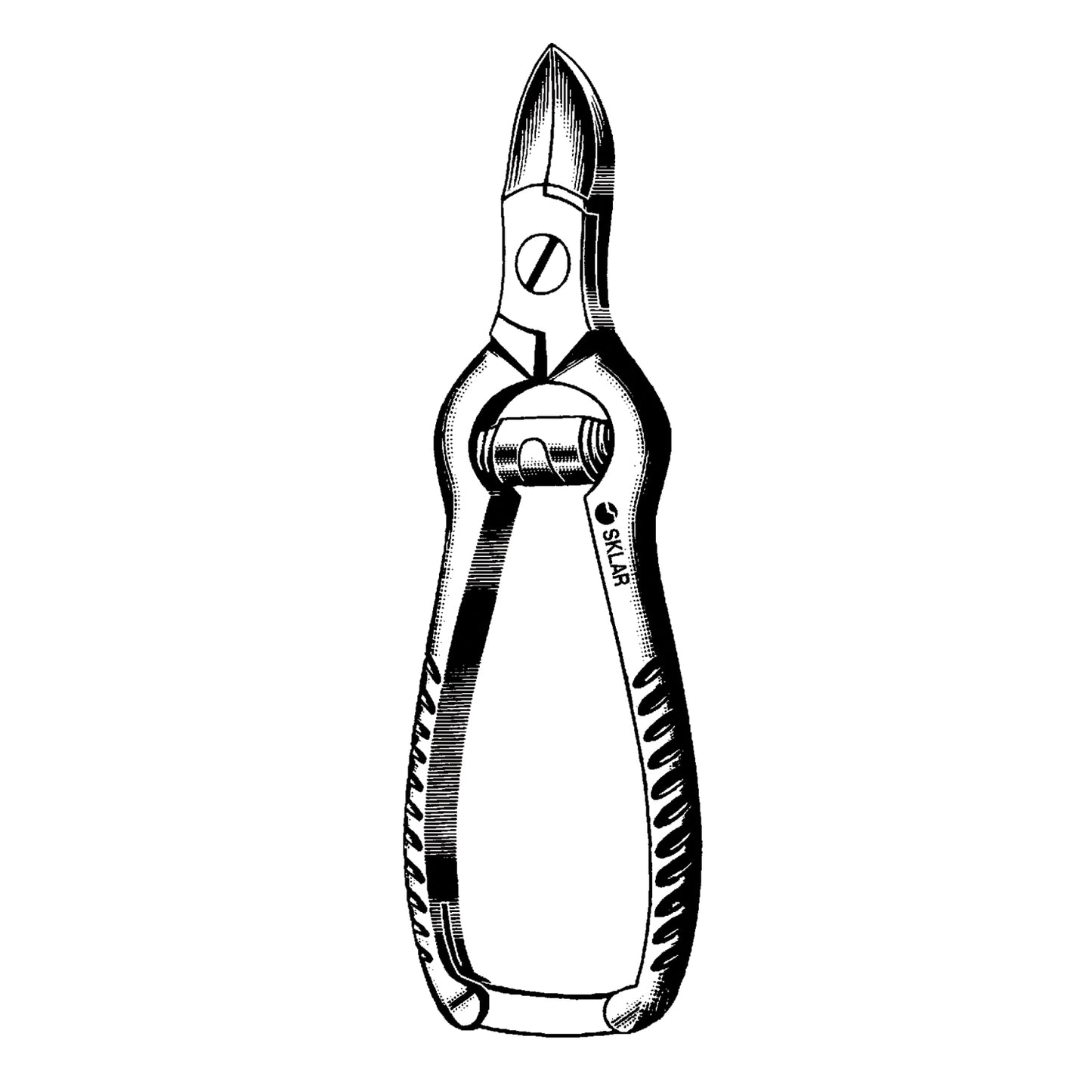 Nail Nipper, Concave Blades with Barrel Spring, 4.5" (DROP SHIP ONLY)