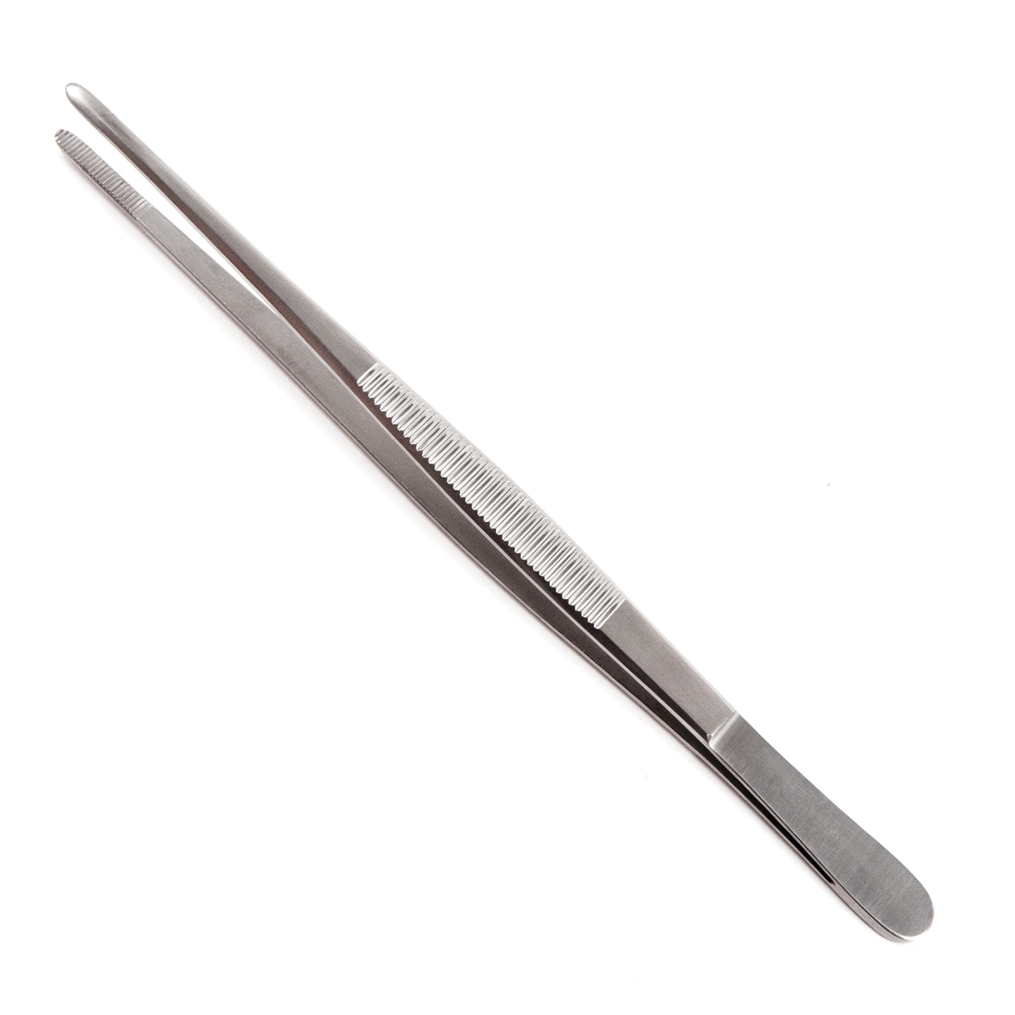 Dressing Forceps, 5" Thump, Serrated, Sterile, 25/cs