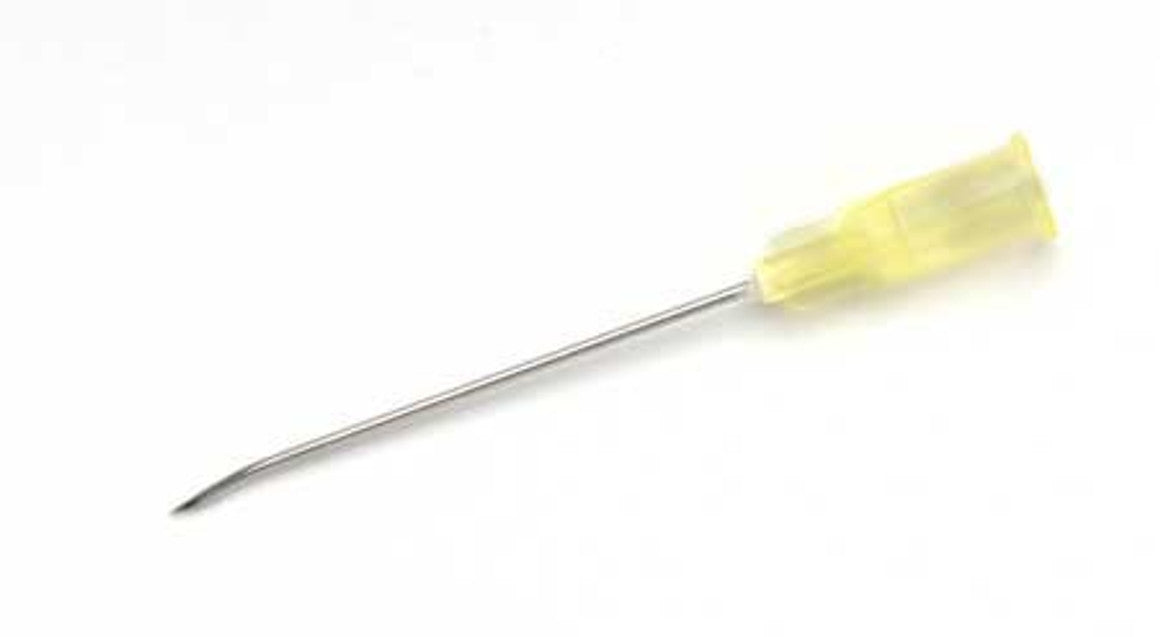 Needle, 90-Degree Bent, Plastic Hub, 22G x 1.5", 12/bx (US Only)