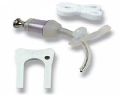 Trach Tube, Neonatal, Uncuffed, Flextend, V Neck Flange, 3.0mm ID x 4.7mm OD x 32mm L (US Only) (Item on Manufacturer Backorder - Inventory Limited when Available)