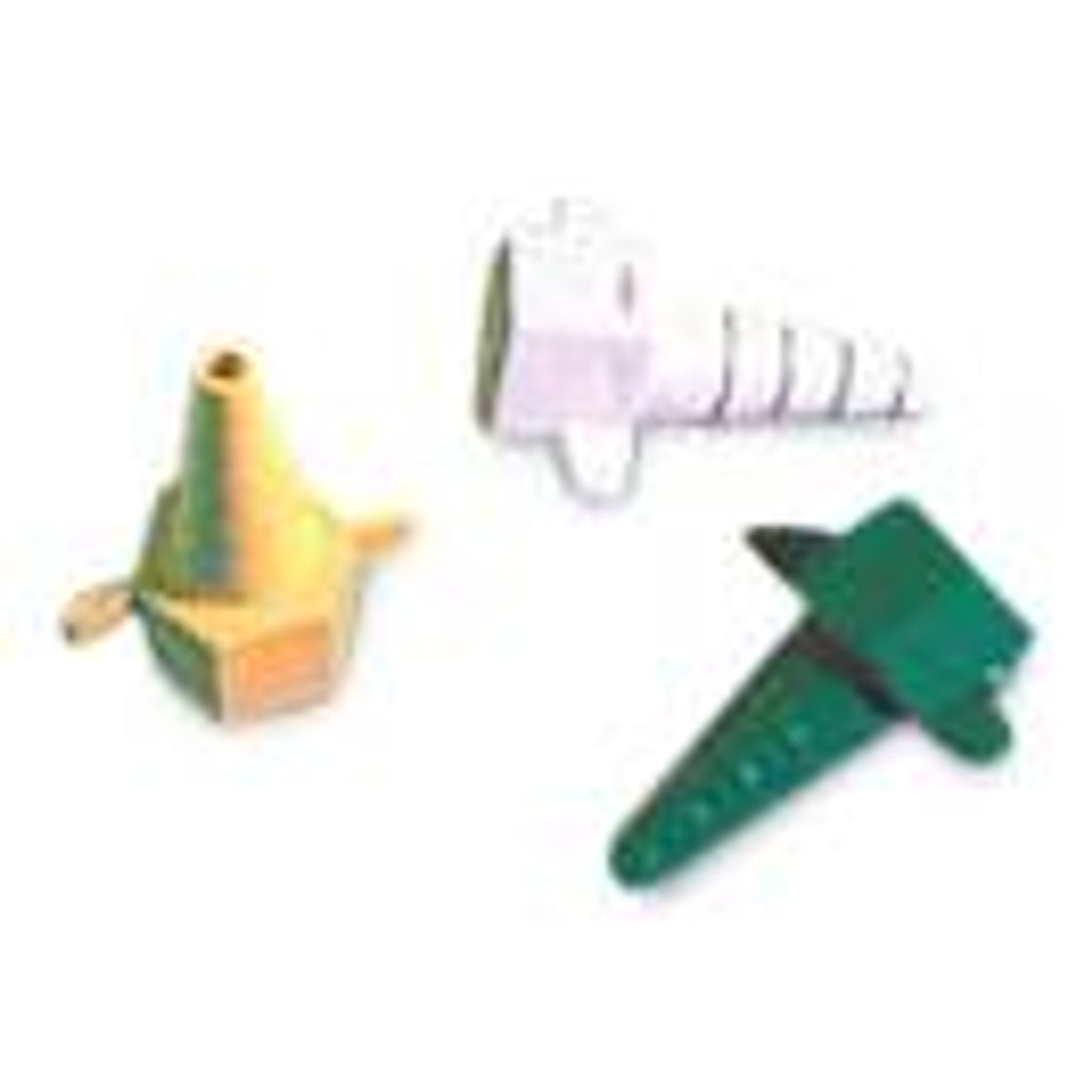 Compressed Air Connector, Yellow, Non-Sterile, 50/bx (US Only)