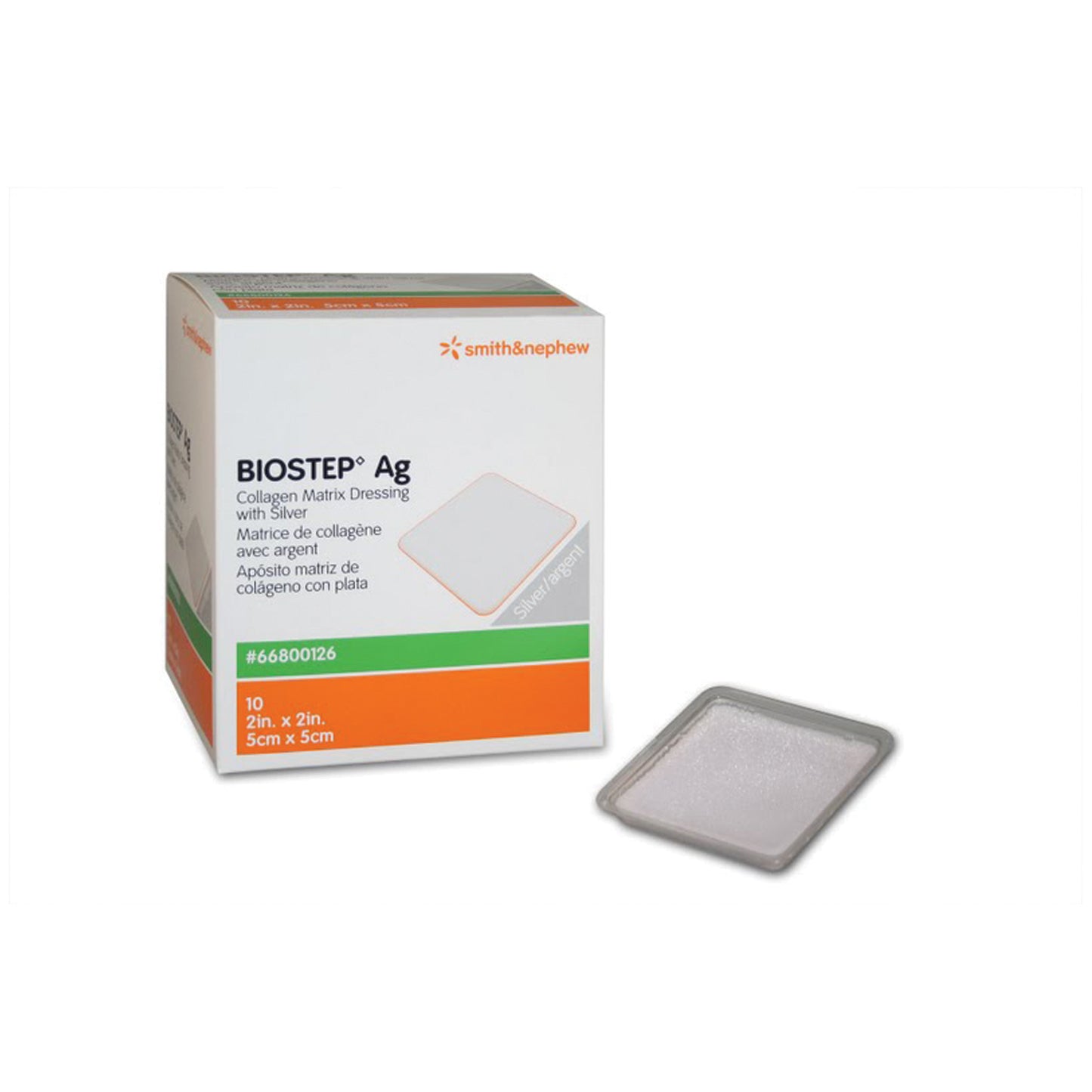 Dressing, Collagen, 2" x 2", BIOSTEP AG, 10/bx (US Only)