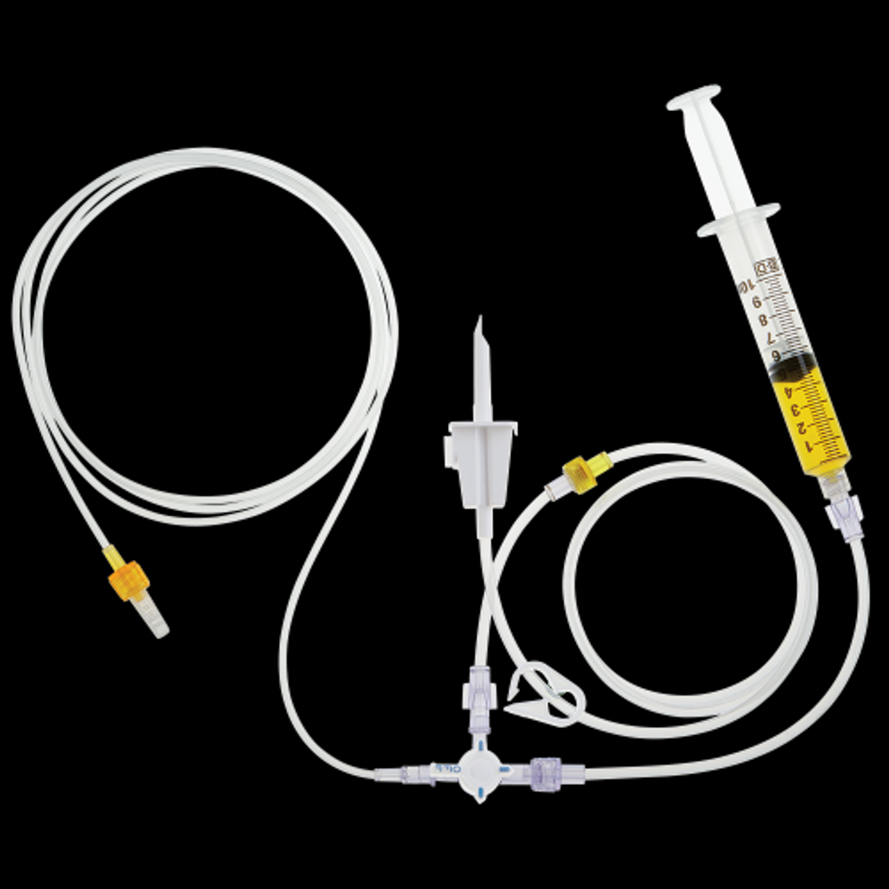 Extension Set, Standard Bore, T-Connector, 4", 50/cs (US Only)