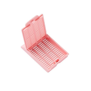 Histosette II Cassettes in Quickload Stack (Taped), Tissue, Pink, 2000/cs