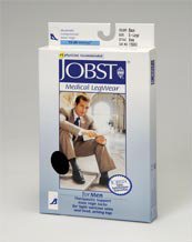 Compression Hose, Knee High, 20-30 mmHG, Open Toe, Black, Medium (Continental US Only)