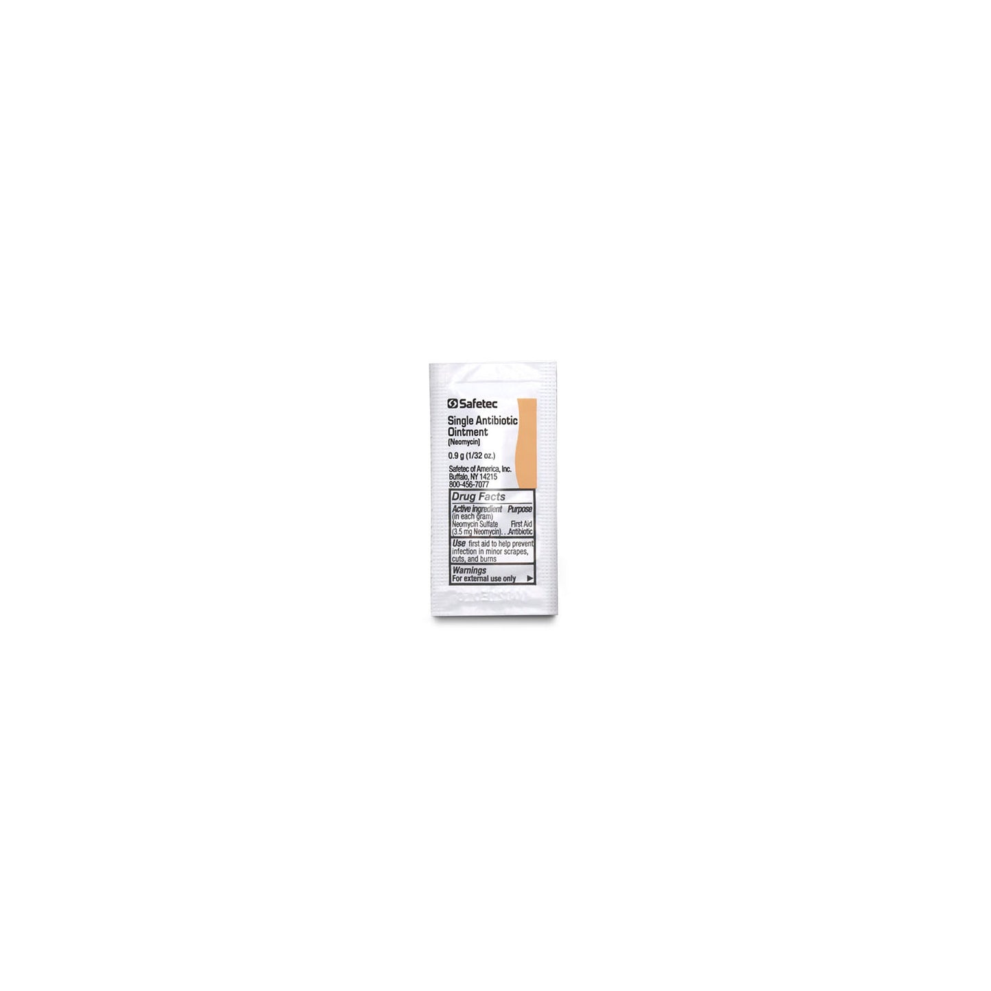 Single Neomycin .9g Pouch, bulk 2000 pch/cs (Not Available for Sale into Canada)