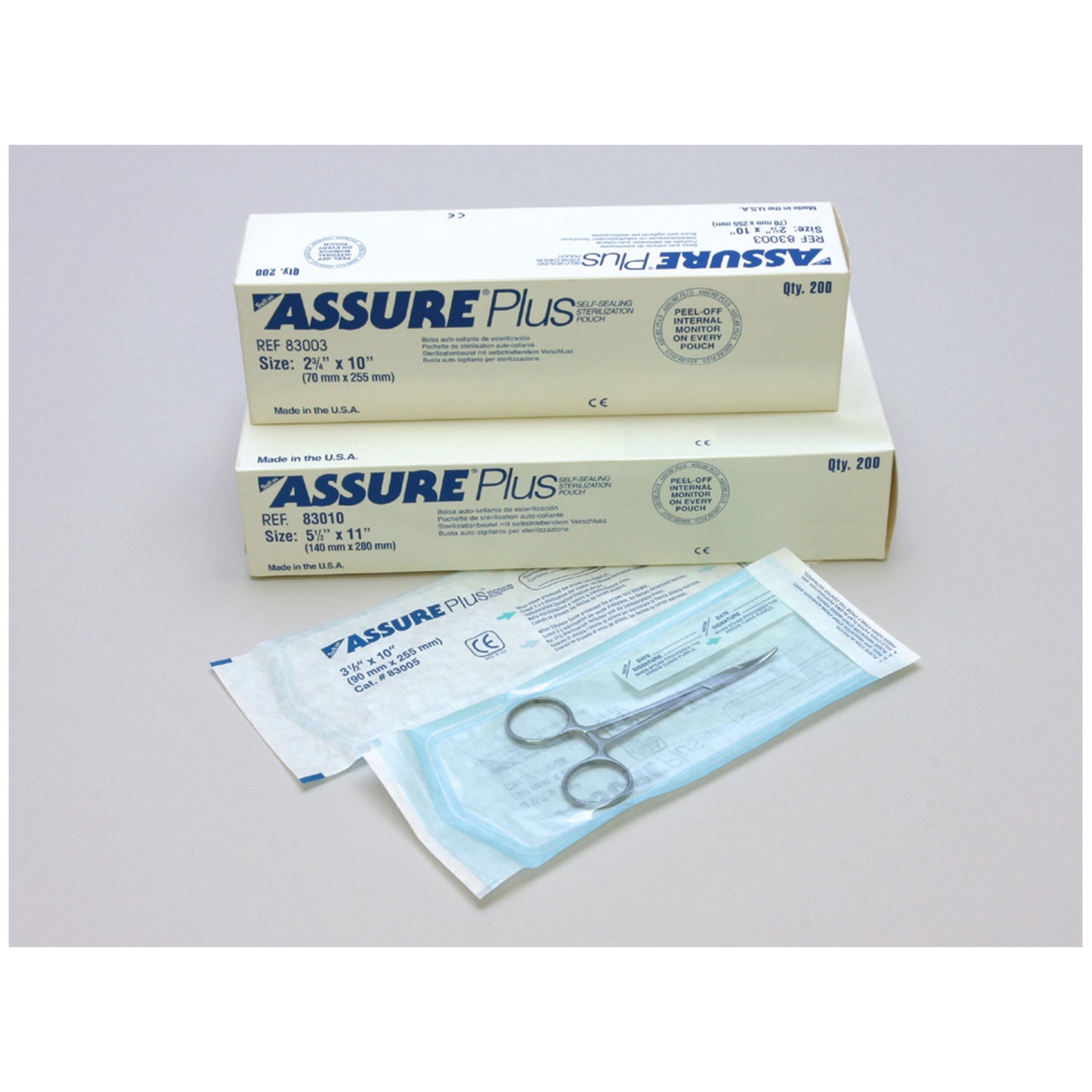 Sterilization Pouch, 2_" x 10", 200/bx