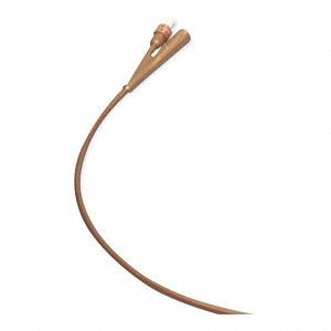 Silver Coated, Silicone Foley Catheter, 5mL, 2-Way, 16FR, 10/ctn (Continental US Only)