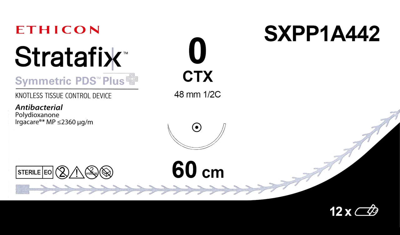 0 60CM STRATAFIX Symmetric PDS Plus, CTX, 12/bx (Continental US Only)
