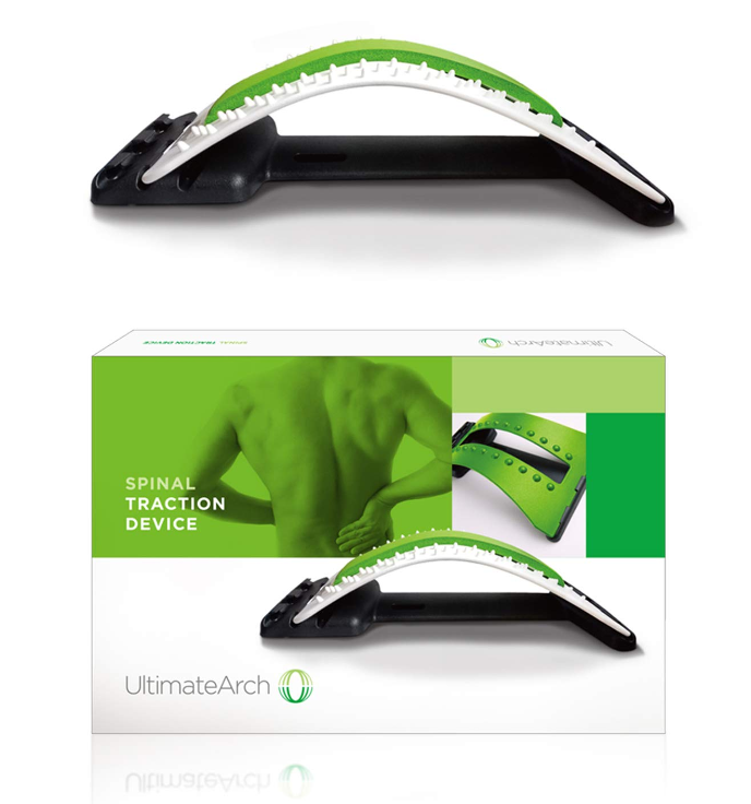 Ultimate Arch, Includes 3-Level Base, Flexible Support Arch with Foam Comfort Pad and Chair Attachment Strap
