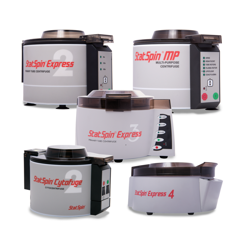 StatSpin Express 2 Centrifuge, 4 x 5 ml Fixed Angle Rotor, (4) Rotor Inserts for 13 x 75 mm Tubes, Disposable Bowl Liner, Universal Power Supply, for 100 - 240 V, 50/60 Hz (DROP SHIP US ONLY)