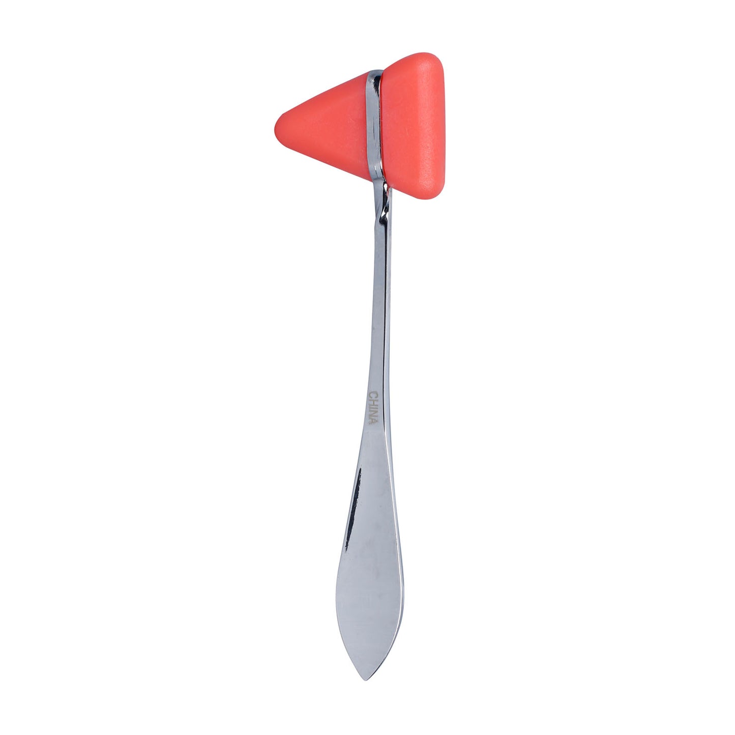 Percussion Hammer, Taylor, 7_", Red Rubber Bumper, Chrome Plated Handle